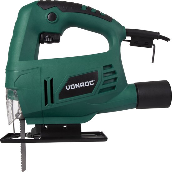 Scie sauteuse VONROC - 550W - système de changement rapide - Accessoires et sac de rangement inclus