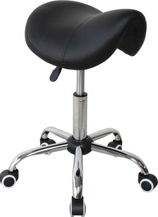 Tabouret de selle ergonomique - tabouret de travail - tabouret de barbier - tabouret - hauteur réglable