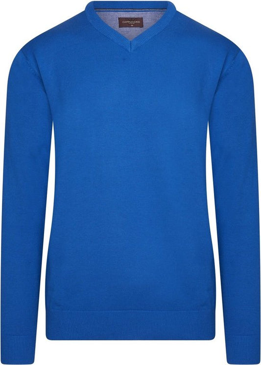 Cappuccino Italia - Pull homme Royal - Bleu - Taille XL