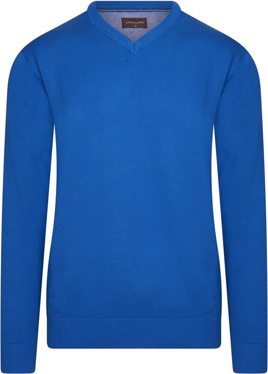 Cappuccino Italia - Pull homme Royal - Bleu - Taille XL