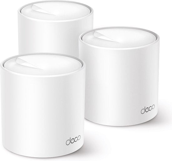 TP-Link Deco X50 - Réseau maillé Wi-Fi - Amplificateur Wi-Fi - Wi-Fi 6 - 3 000 Mbps - Lot de 3