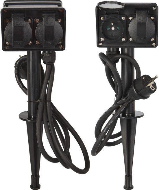 Multiprise de jardin FX Control à 4 prises - Prise extérieure 2+2