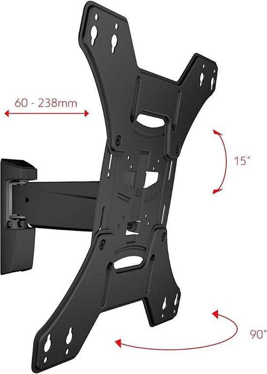 Support TV - 24/65 pouces - Jusqu'à 50 kg - pivotant et inclinable - WM4441