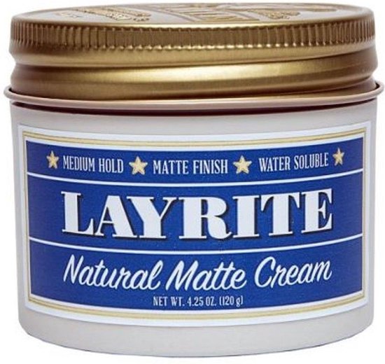 Layrite - Crème mate naturelle - 120 g
