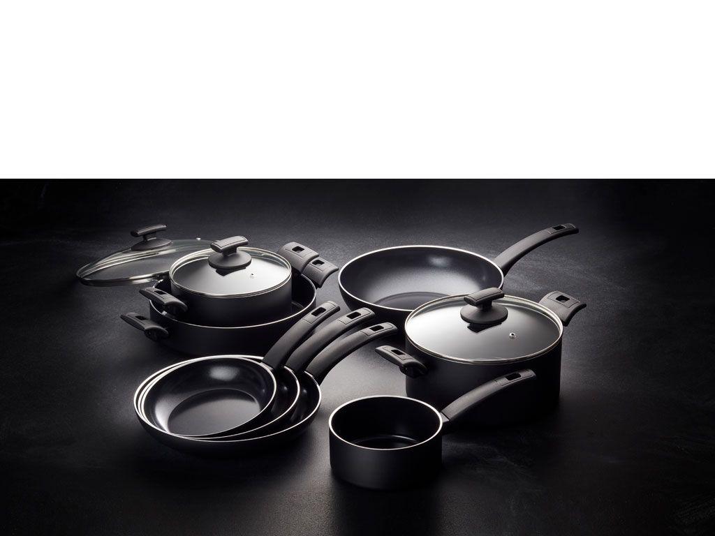 Poêle à wok Morsø en aluminium - Sans PFAS - Ø 28 cm - Noir