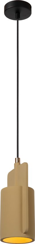 Lucide NINJA - Suspension - Ø 11,5 cm - 1xE27 - Jaune - Japandi