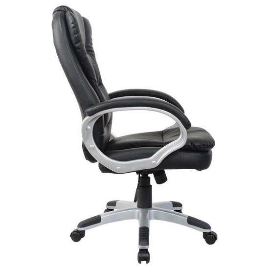 VDD Gaming Desk Chair - Ergonomique mobile - Noir - 62x50x115cm