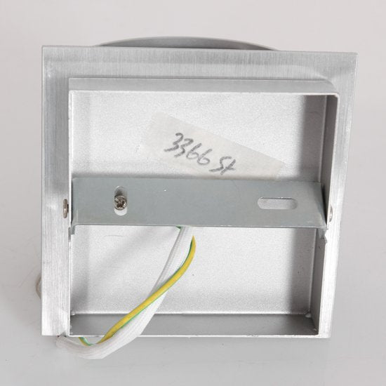 Applique murale Muro 3366ST en acier, culot G9, ailettes orientables, plastique et métal, design moderne, 12 x 12 x 14 cm, Steinhauer