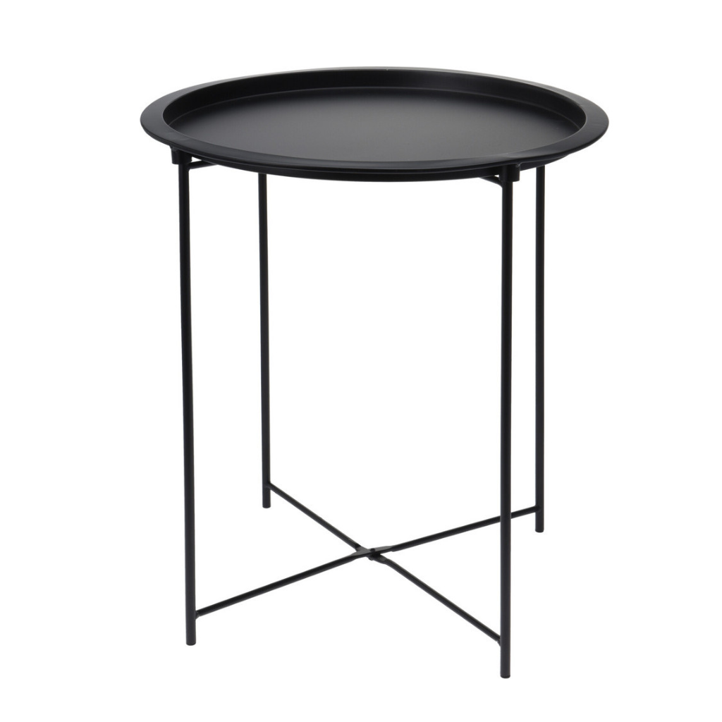 Table d'appoint Bosrand « Organique » - Sable - 35 x 53 cm