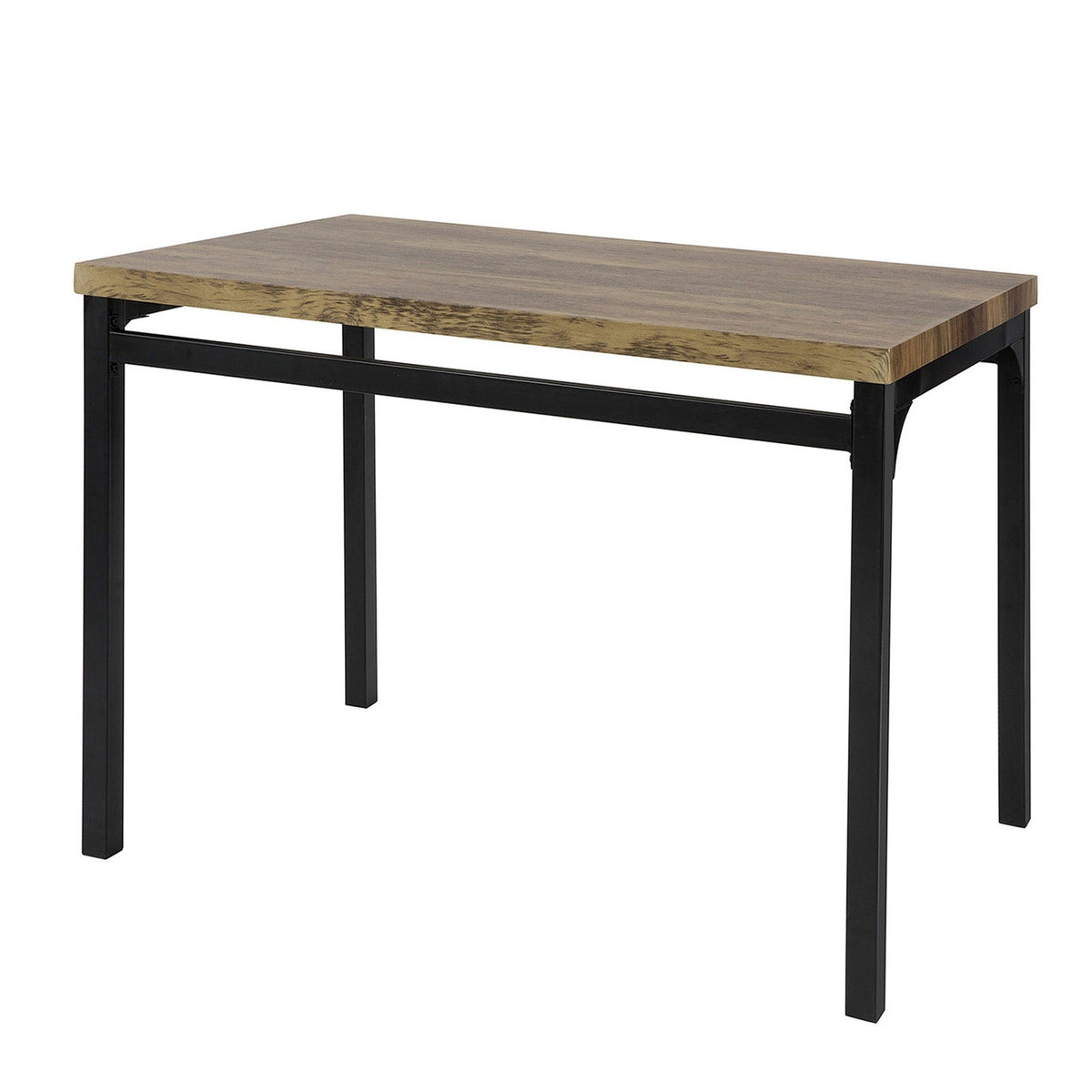 SoBuy Table de salle à manger - Industrielle - Max. 75 kg - 110 x 70 x 76 cm