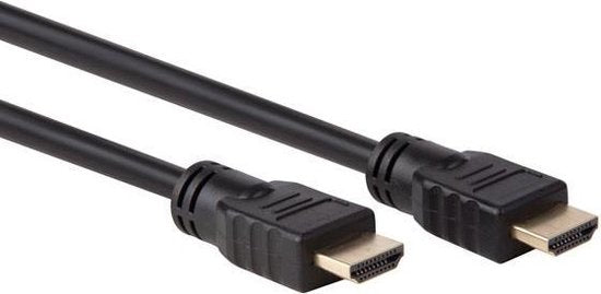 HDMI® 2.0 haute vitesse avec Ethernet - Fiche à fiche - Cuivre / Base / 0,75 m / Plaqué or / M-M