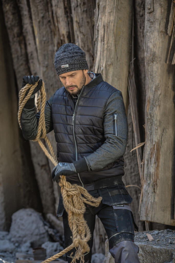 LAHTI - Veste, blouson bombardier matelassé - Taille M - Noir