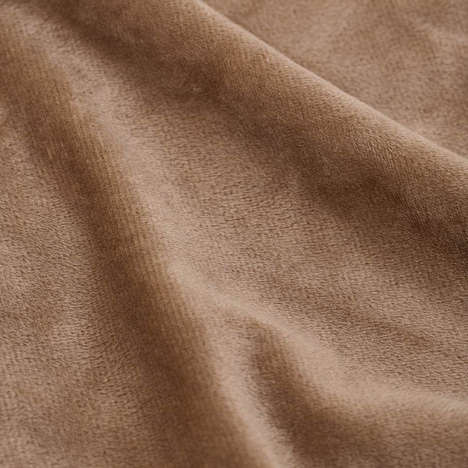 Sjumo Splittopper Drap-Housse Lisse - 200 x 210/220 cm - Taupe Intemporel