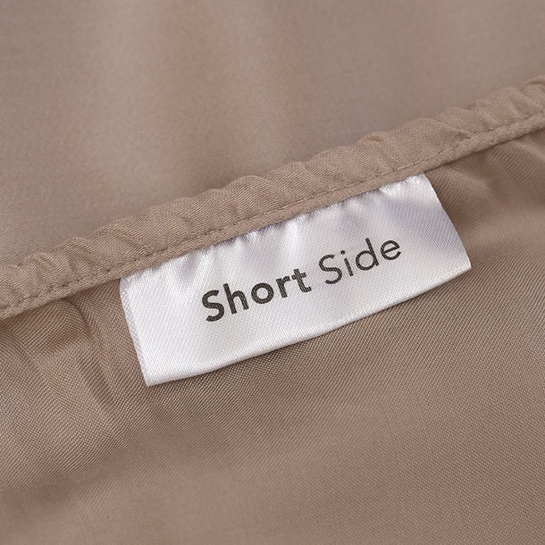 Sjumo - Drap-housse en satin de Tencel - 200x210 cm - Tencel Honey Glow et satin de coton - Brillant et doux comme de la soie - Antiallergique et respirant - Confort de qualité hôtelière de luxe