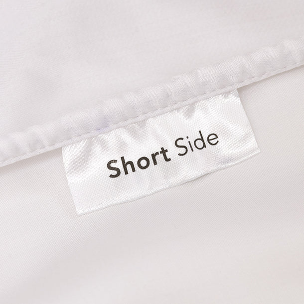 Sjumo - Drap-housse Tencel Sateen Splittopper - 200x210 cm - Fresh White Tencel & Cotton Satin - Premium Gloss & Silky Soft - Anti-allergique & Respirant - Pour lits ajustables