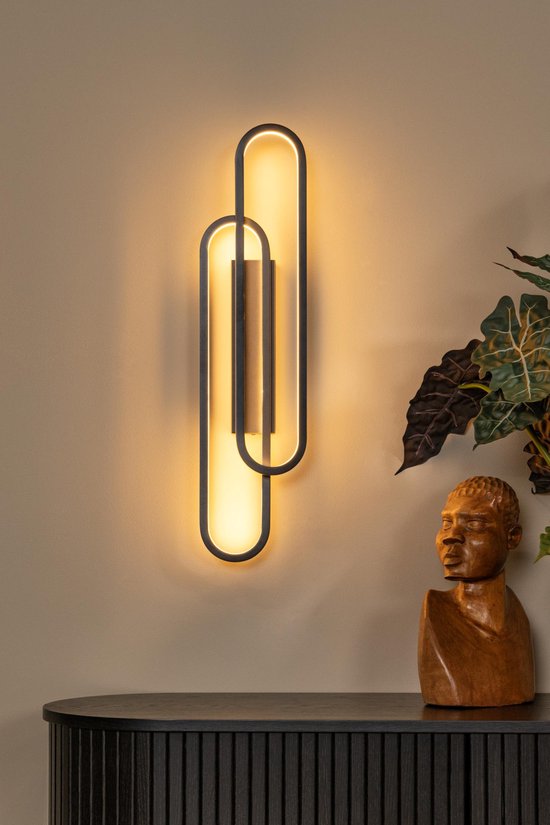 Lucide THELMA - Applique murale - LED à intensité variable - 1x35 W 2700 K - Noir