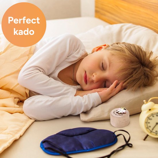 Alyze Boîte à dents - Garçons - Filles - Boîte de rangement pour dents de lait - Carnet de bord - Naissance