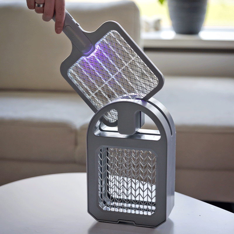QLT 2-in-1 Mosquito Catcher Lamp - Contrôle efficace des insectes