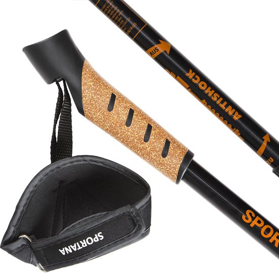 Bâtons de marche nordique Deuba Sportana - orange