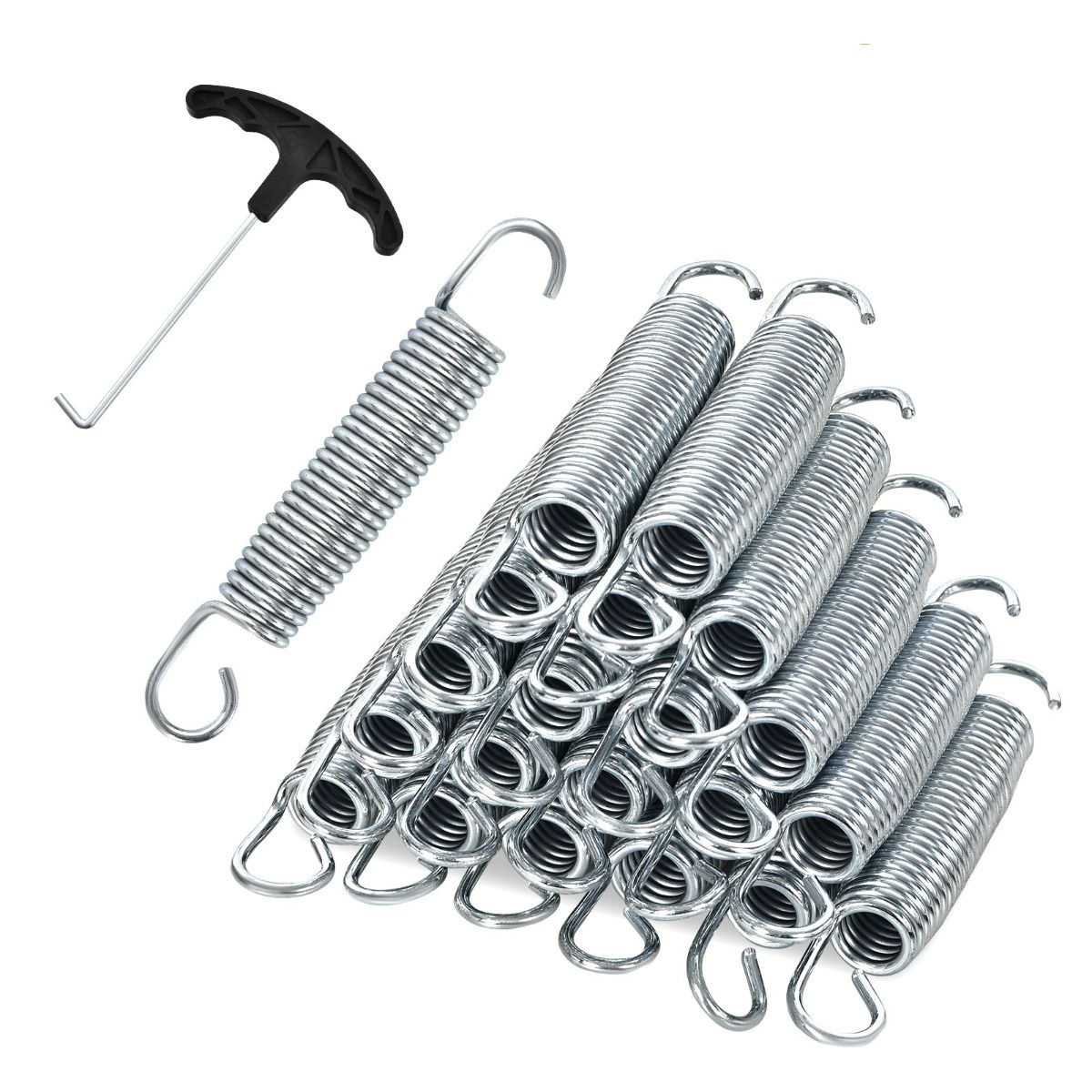 Ressorts de saut pour trampoline Coast - 20 pièces - 14 cm - acier inoxydable