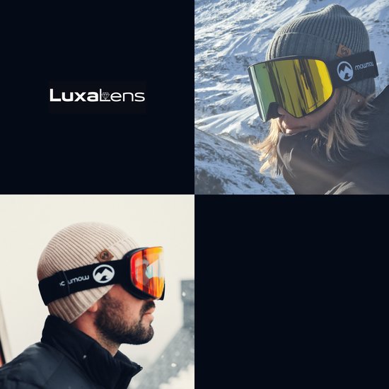 Masque de ski MowMow STEALTH - Oculaire photochromatique - UV400 - Femmes - Hommes