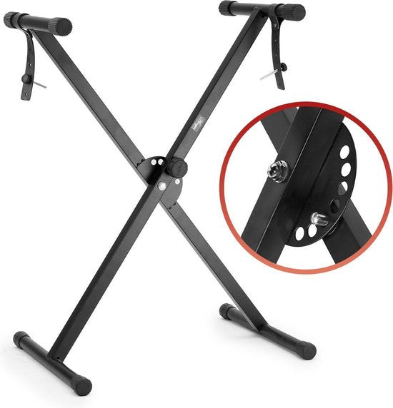 Keyboard Stand - support pour claviers - cadre en X simple réglable
