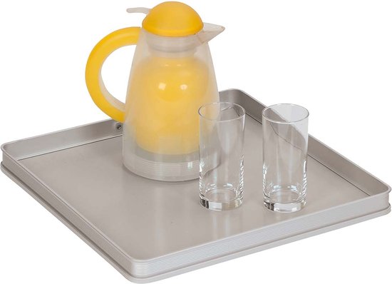 Bo-Camp - Repose-pieds pour tabouret - Pliable - Gris