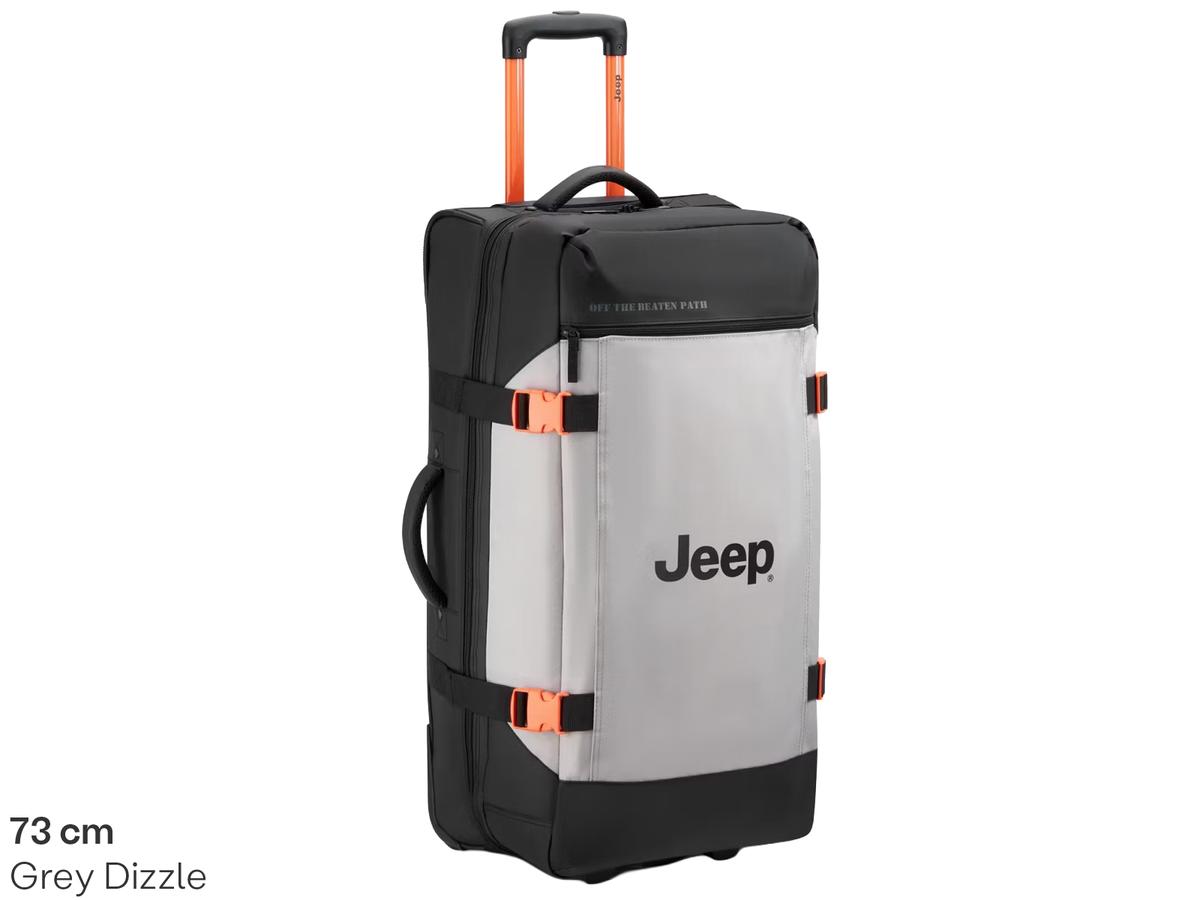 Sac de voyage Jeep - Sac de voyage à roulettes - taille M 73 cm - Noir