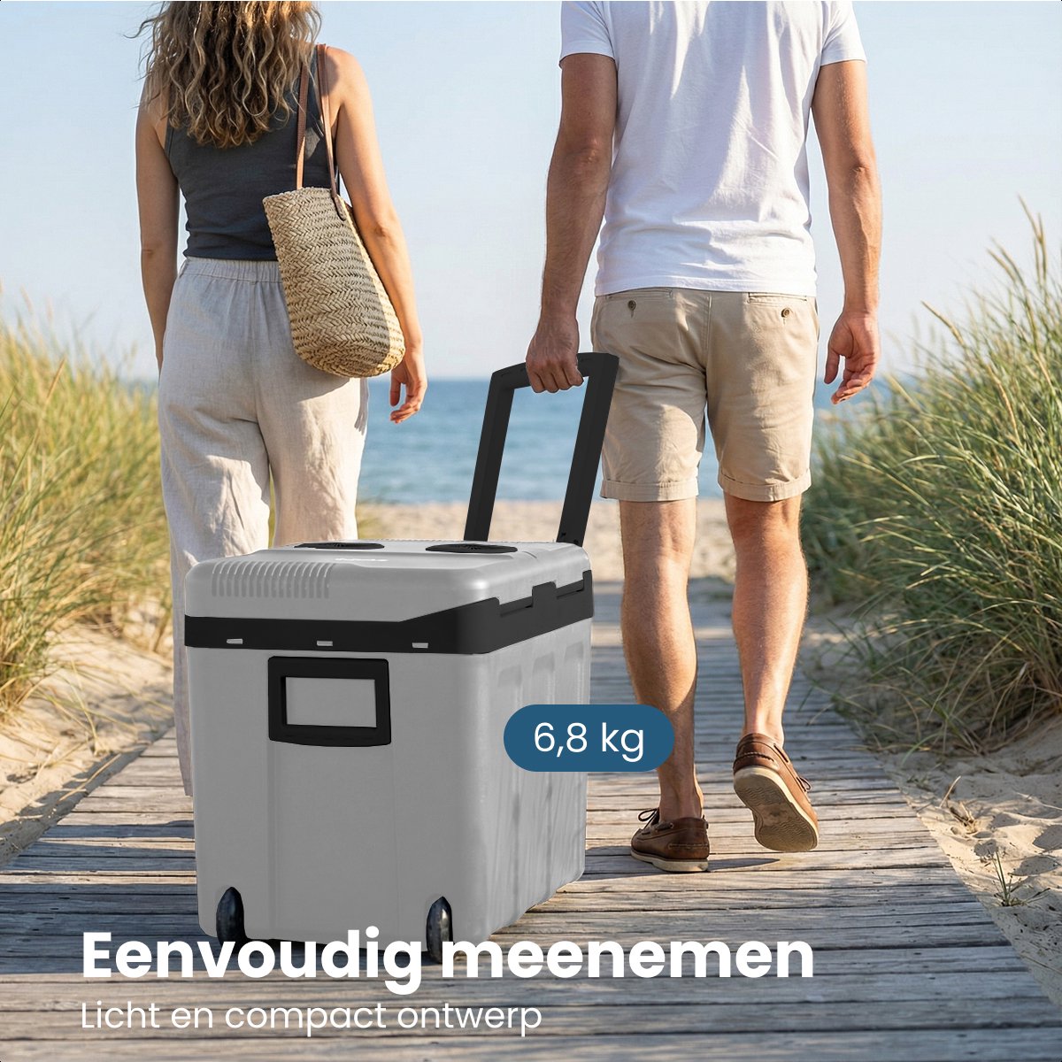 Glacière électrique Auronic - 40L - réfrigération et chauffage - 12V/230V - portable