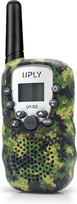 Talkie-walkie UPLY pour enfants et adultes - Talkie-walkie - portée 5KM - Lot de 2