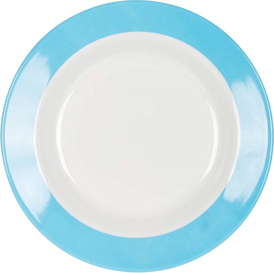 Gimex - Colour Line - Assiette creuse - Rainbow - 4 pièces