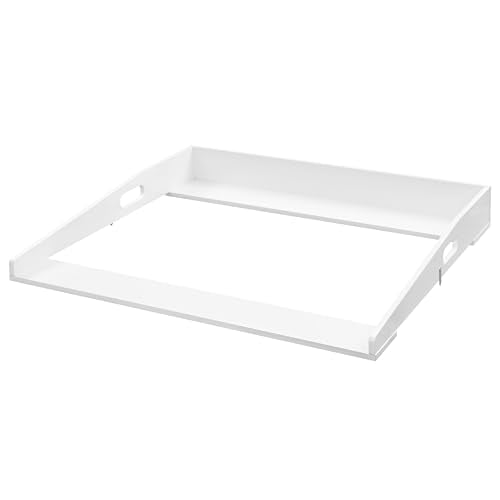 Drap à langer Woltu pour commode - Blanc - 80 x 75 x 10 cm