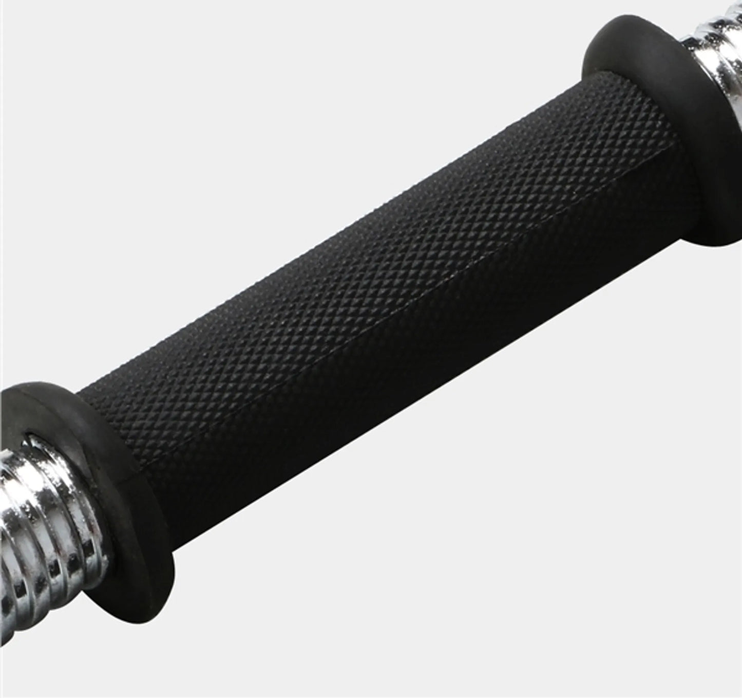 Yaheetech Jeu d'haltères réglable 20 kg - 39 x 2,5 cm - avec 12 disques de poids, poignée antidérapante et verrouillage de la tige pivotante - pour la musculation et l'utilisation à domicile - plastique noir et béton