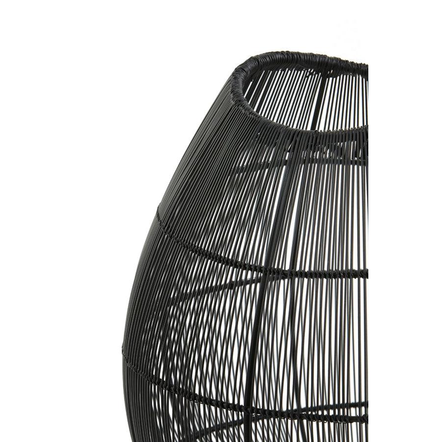 Light & Living - Lampe à poser YUMI - Ø28 cm - Noir