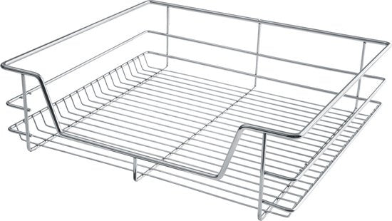 Tectake - Étagère de cuisine télescopique extensible - pour armoire de cuisine, entre autres - largeur 60 cm - 402017