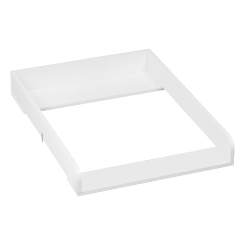 Tapis à langer Woltu à profondeur réglable Blanc 60 x 80 x 10 cm
