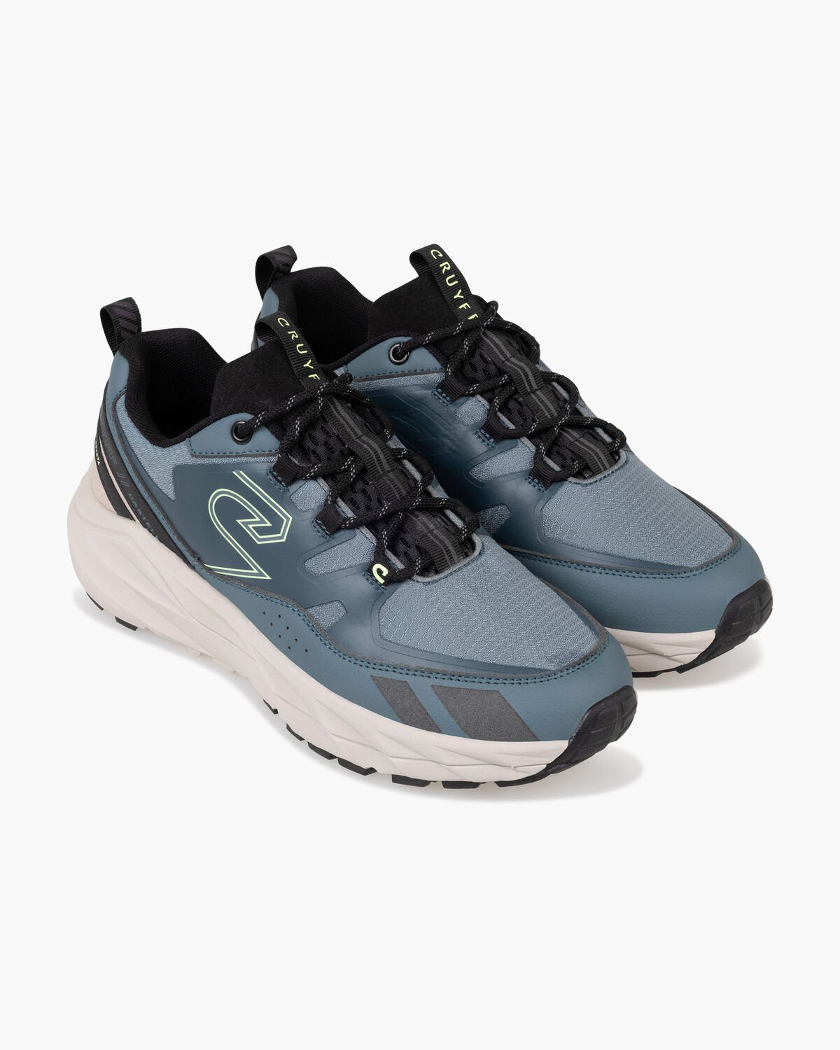 Cruyff Sports Castell Sneakers Hommes - Bleu Plomb - Taille 41