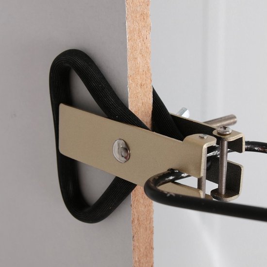 Applique murale Anne Lighting Dunbar - noire - métal - 3093ZW