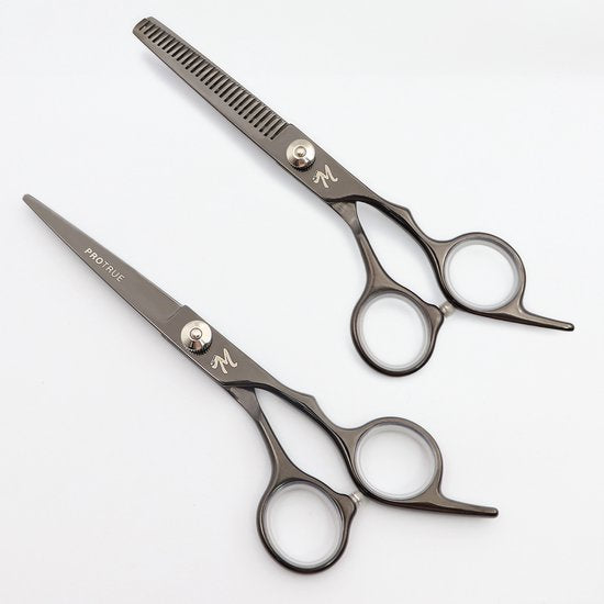 ProTrue 15 Piece Hairdressing Set - Hairdressing Scissors - Thinning Scissors - Coupe Scissors - Hairdressing Scissors Set