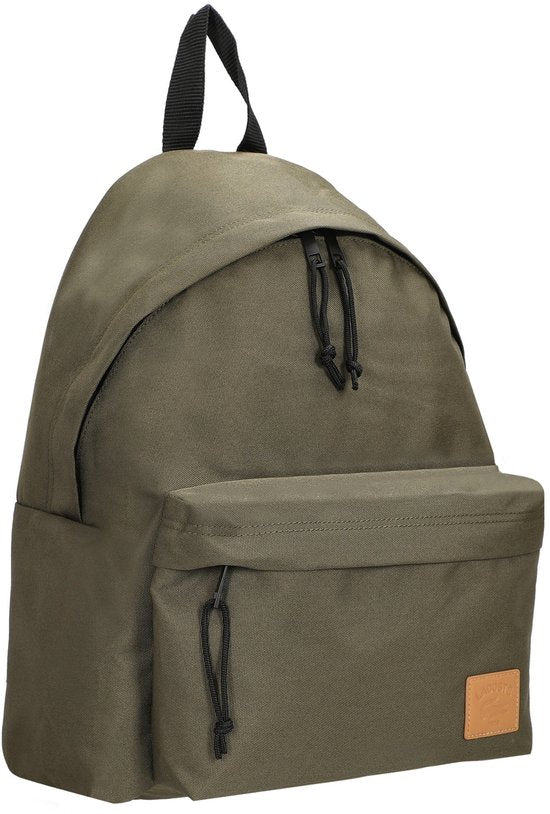Sac à dos de loisirs LACOSTE avec compartiment pour ordinateur portable Sac à dos avec patch Ivy Green kaki