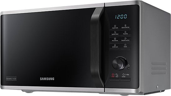 Samsung MS23B3515AS/EN - Micro-ondes autonome - 800 W - Argent - Décongélation rapide