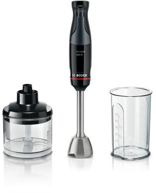 Bosch Série 4 MSM4B620 - Mixeur plongeant ErgoMaster - 1 000 W - Noir