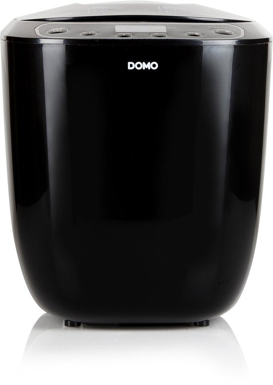 Machine à pain DOMO DO1119B - 12 programmes - 700-1000 g - Programme sans gluten - Noir