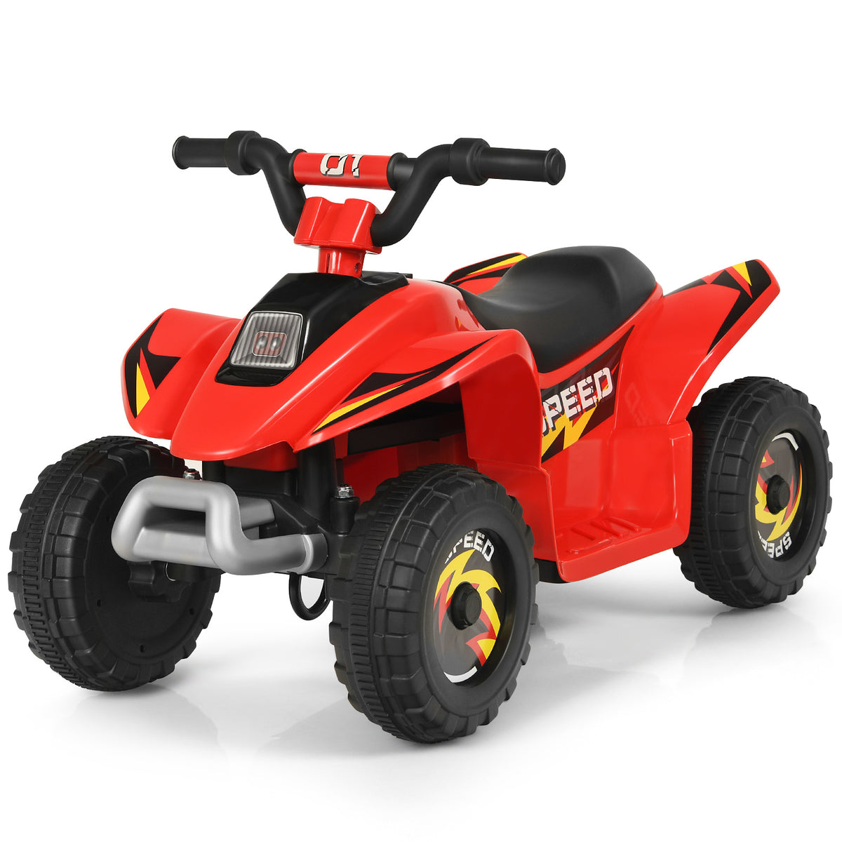 Coast 6V Mini Electroquad Voiture pour enfants 73 x 40 x 44,5 cm rouge