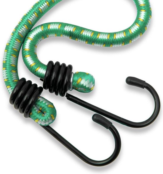 10 x Epingle à bagages en caoutchouc avec crochets 61 cm x 8 mm Ø