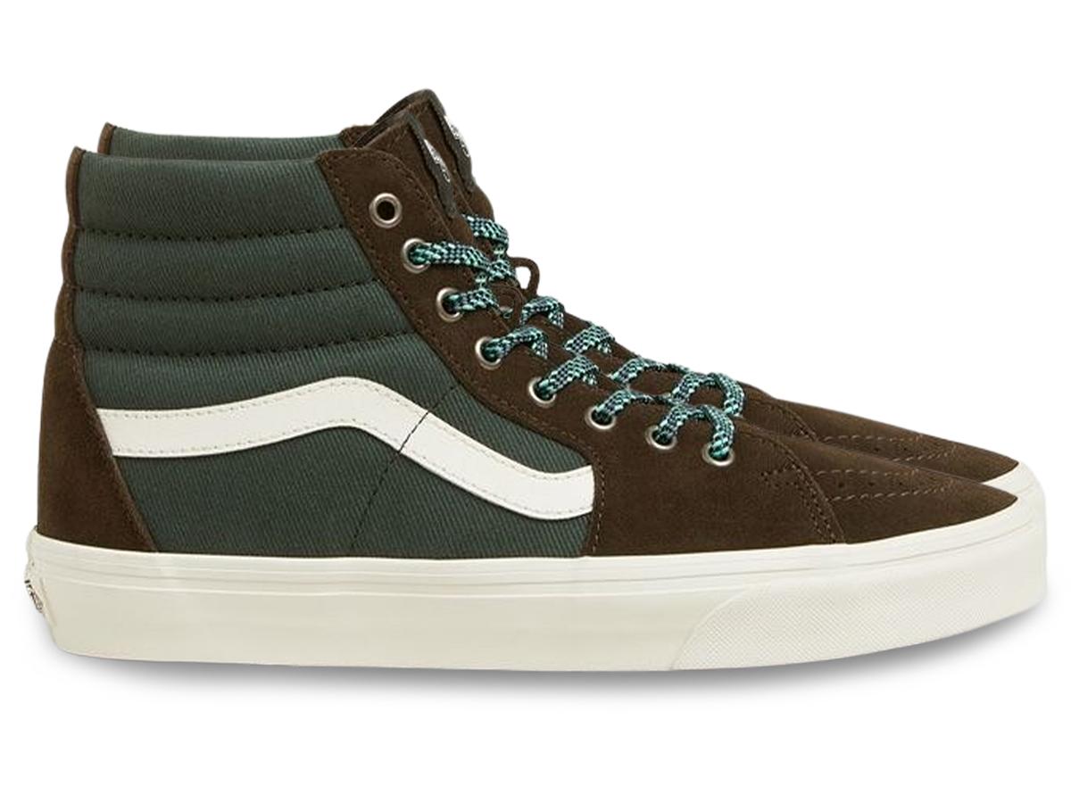 Baskets Vans Sk8-Hi Trek Scarab - Marron - taille 38,5