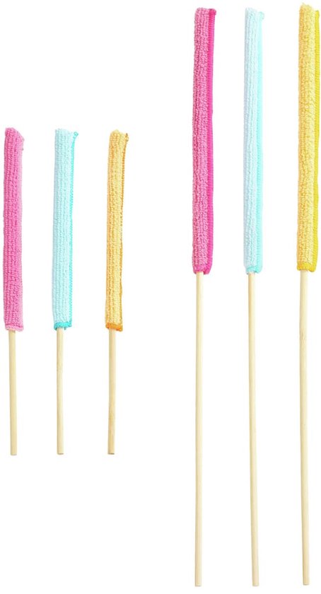 Kit de nettoyage pour interstices Maximex en microfibre, 6 pièces - 1 x 45 x 1 cm