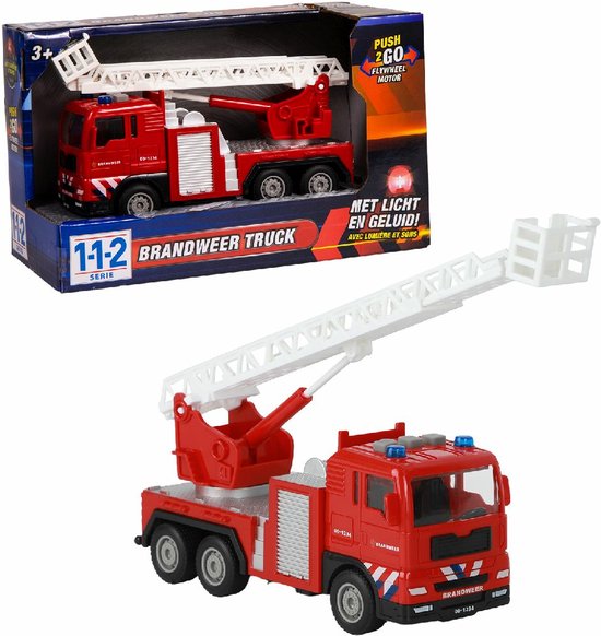 112 Camion de pompiers 1:32 avec son et lumière