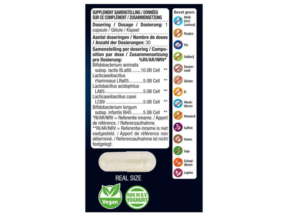 Lucovitaal Post Biotica Caps - 2 x 30 gélules - Pur