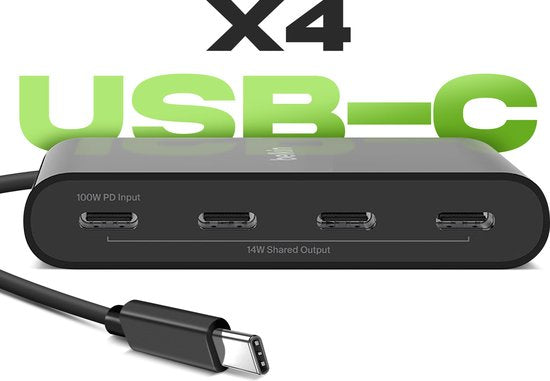 Hub USB Belkin AVC018BTBK noir